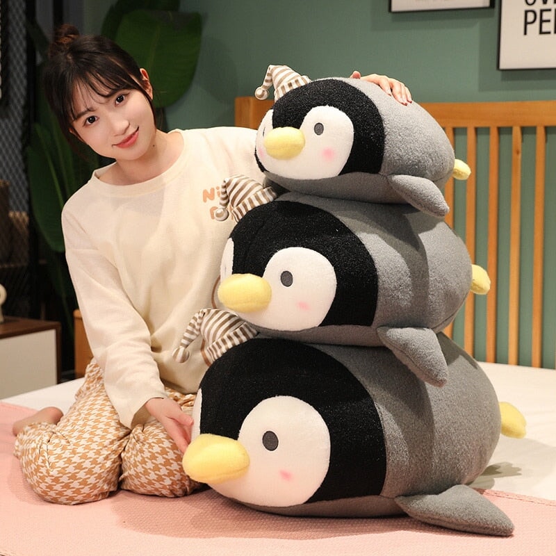 Skanto | Freckles den Kawaii Fluffy Pingvinen Plussjeker