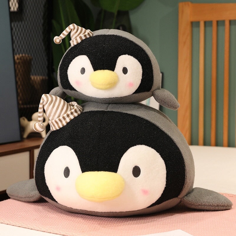 Skanto | Freckles den Kawaii Fluffy Pingvinen Plussjeker