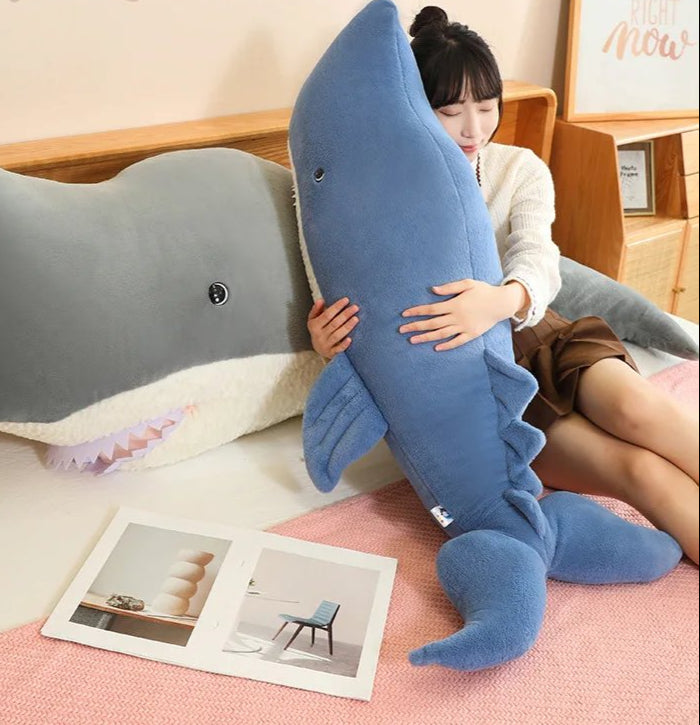 Skanto | Kjempe Blå Grå Hval Plushies