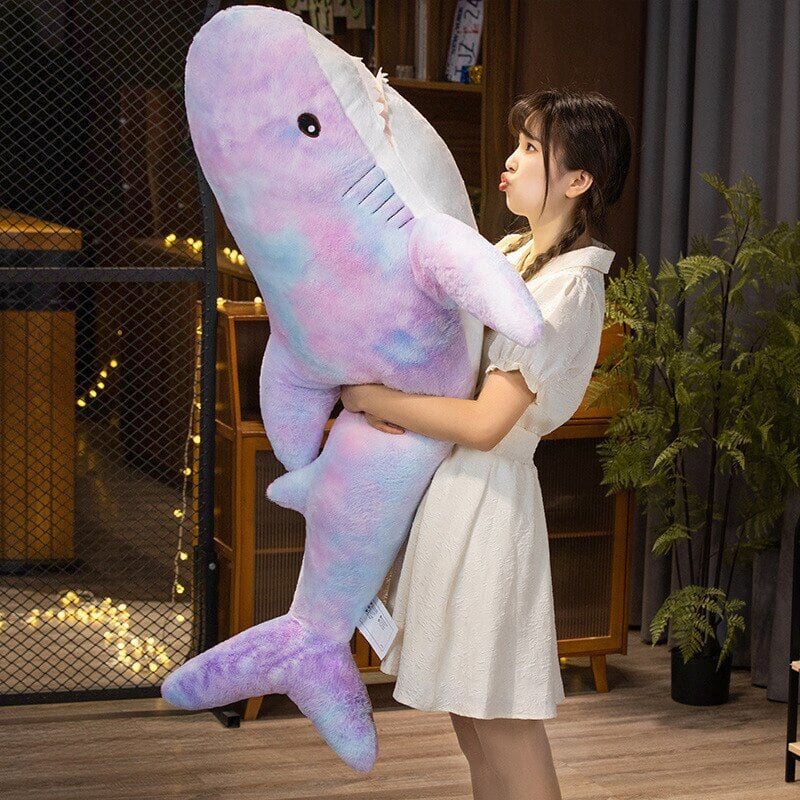 Skanto | Giant Fuzzy Galaxy Shark Plushies