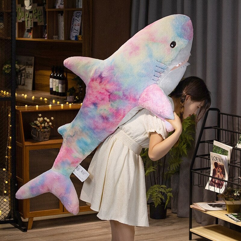 Skanto | Giant Fuzzy Galaxy Shark Plushies