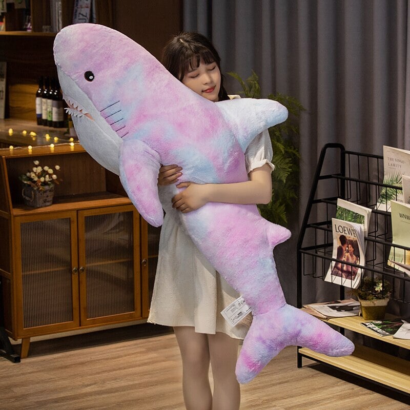 Skanto | Giant Fuzzy Galaxy Shark Plushies