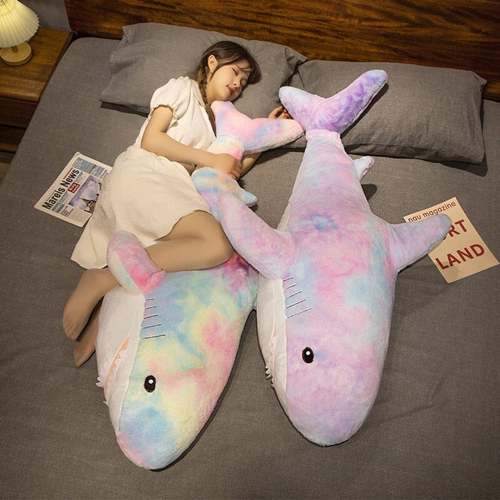 Skanto | Giant Fuzzy Galaxy Shark Plushies