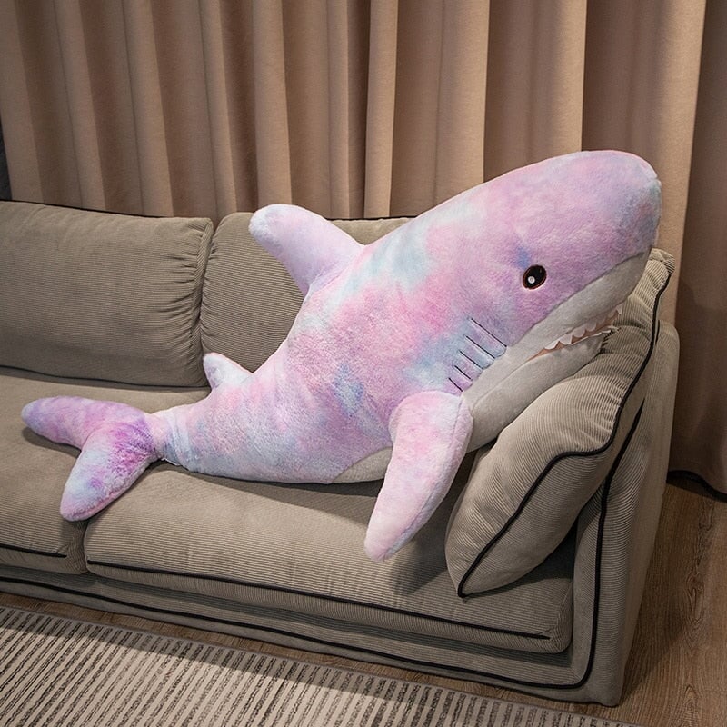 Skanto | Giant Fuzzy Galaxy Shark Plushies