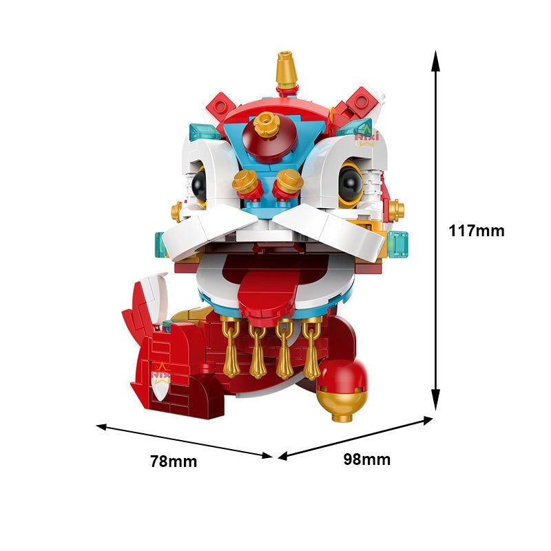 Skanto | God Fortune Lucky Cute Creatures Mikro Byggeklosser