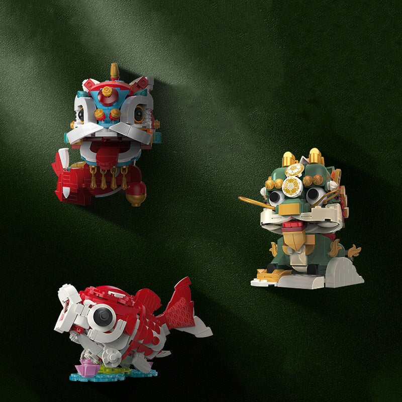 Skanto | God Fortune Lucky Cute Creatures Mikro Byggeklosser