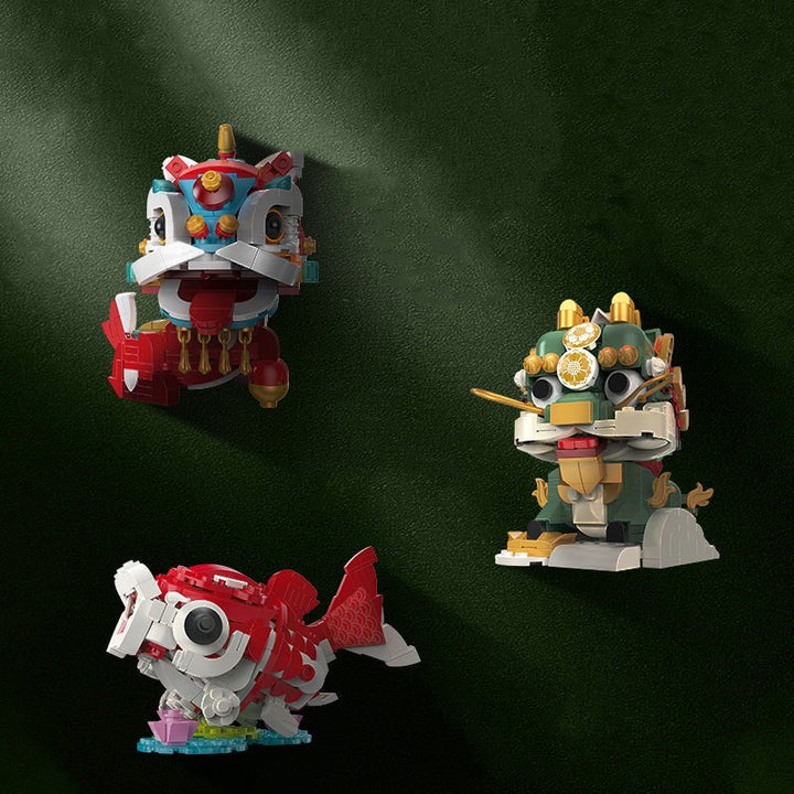 Skanto | God Fortune Lucky Cute Creatures Mikro Byggeklosser
