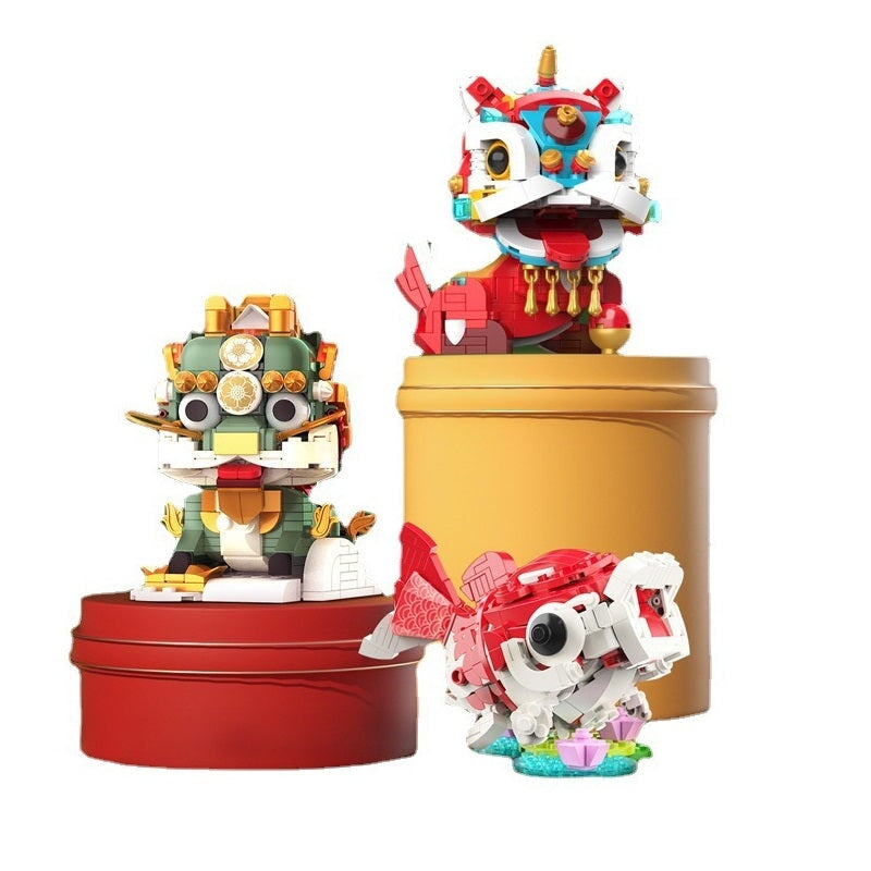 Skanto | God Fortune Lucky Cute Creatures Mikro Byggeklosser