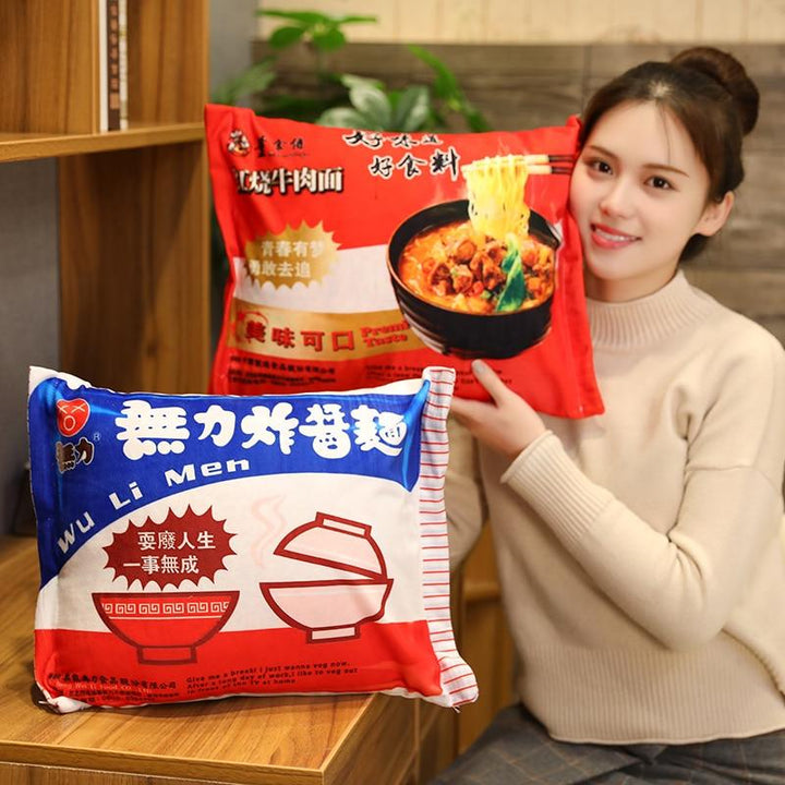 Skanto | Instant Noodle Plushie Pillow