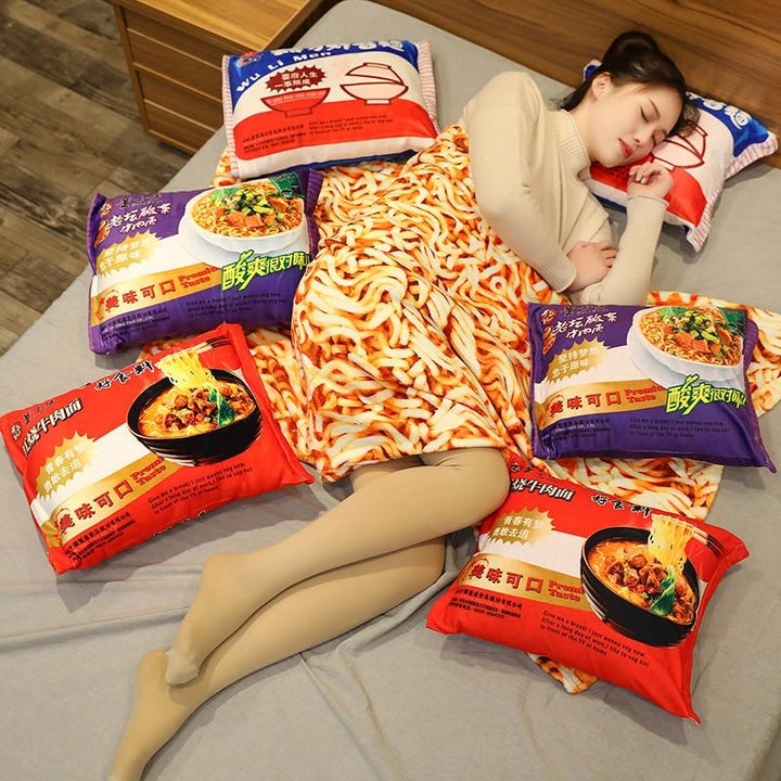 Skanto | Instant Noodle Plushie Pillow