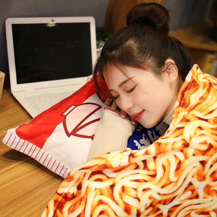 Skanto | Instant Noodle Plushie Pillow