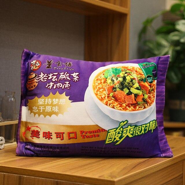 Skanto | Instant Noodle Plushie Pillow