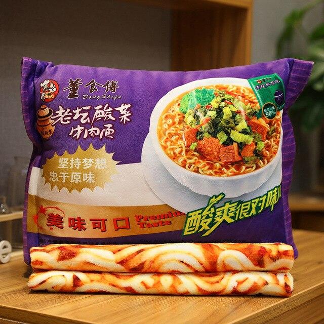 Skanto | Instant Noodle Plushie Pillow