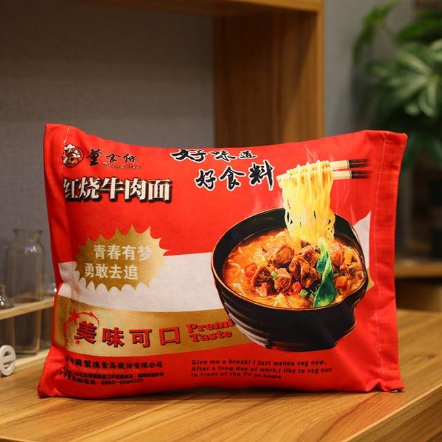Skanto | Instant Noodle Plushie Pillow