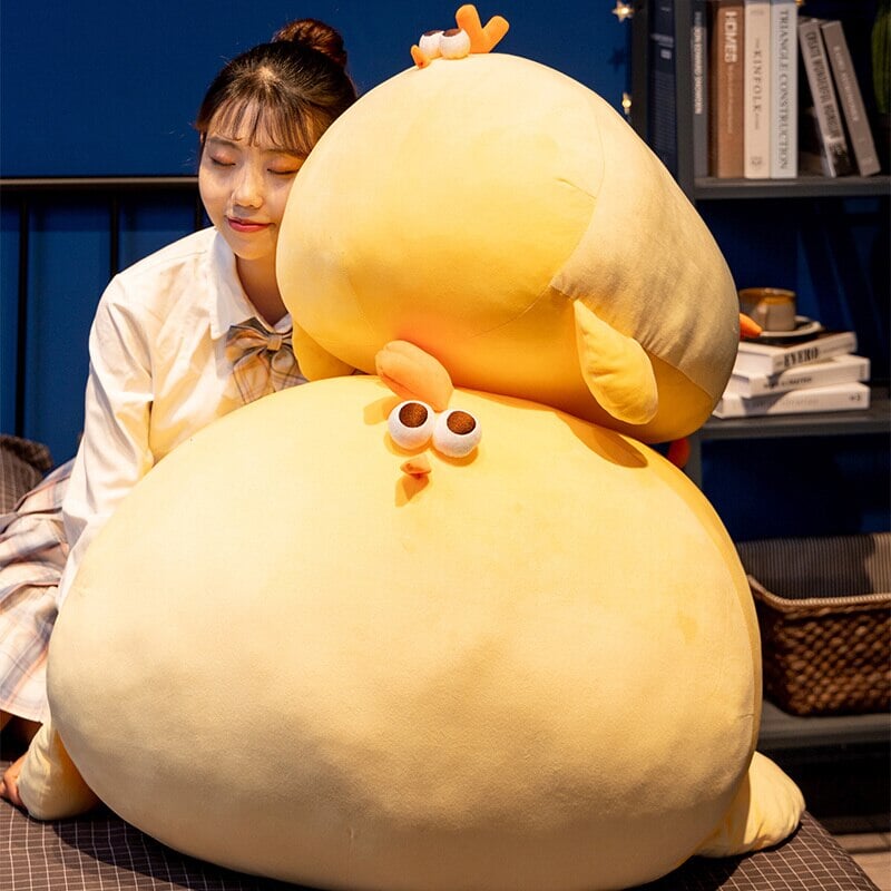 Skanto | Jaba den Chonky Gule Hane Plysjfigur
