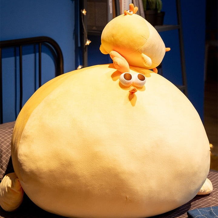 Skanto | Jaba den Chonky Gule Hane Plysjfigur