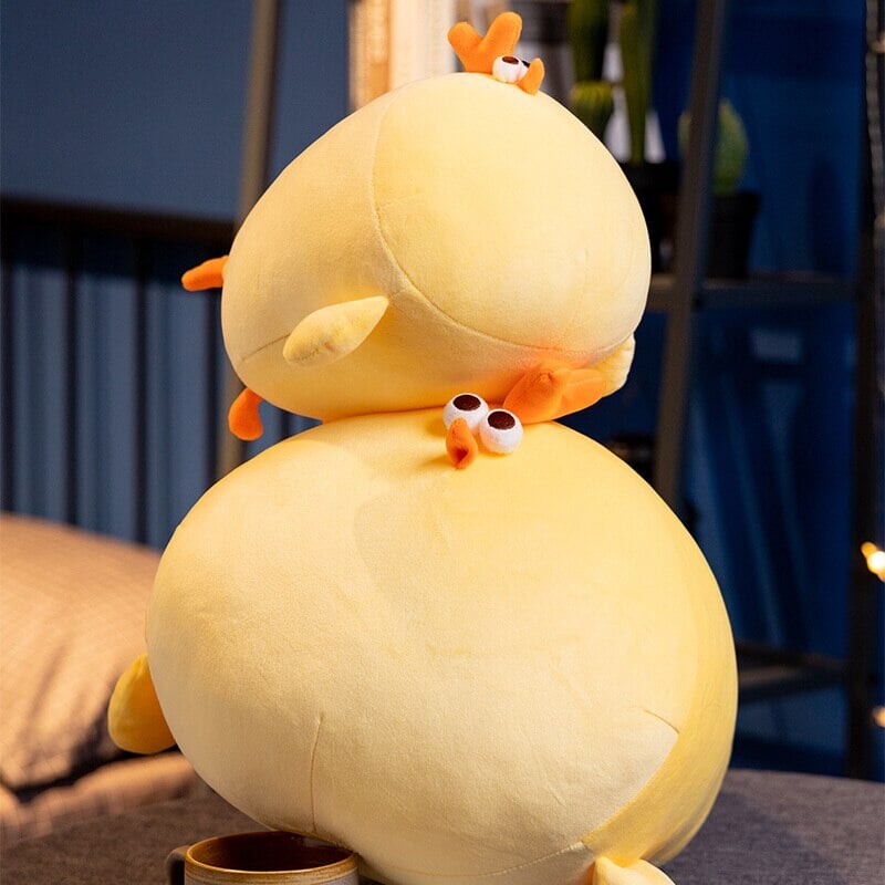 Skanto | Jaba den Chonky Gule Hane Plysjfigur