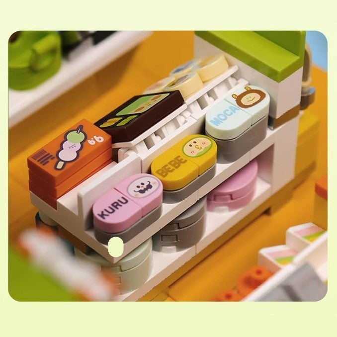 Skanto | Japansk BeBe Shopping Mall Byggeklosser Sett