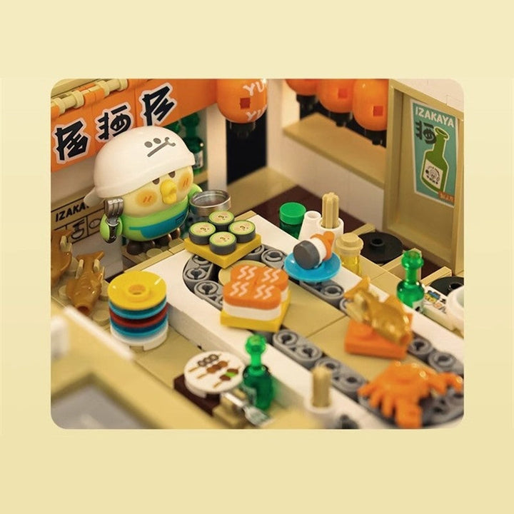 Skanto | Japansk BeBe Shopping Mall Byggeklosser Sett