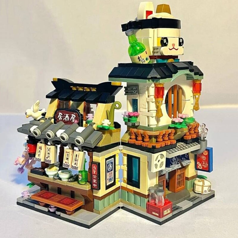 Skanto | Japansk Ramen Bar Sjømatbutikk Mikrobysbyggesett