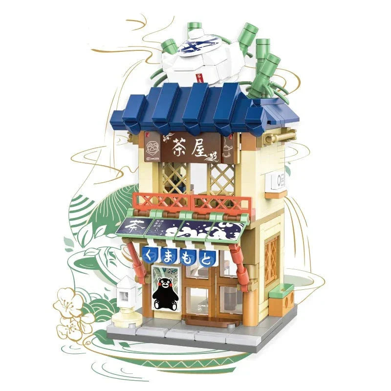 Skanto | Japansk-tema Ramen Varme Kilde Sushi Te Micro Byggesett