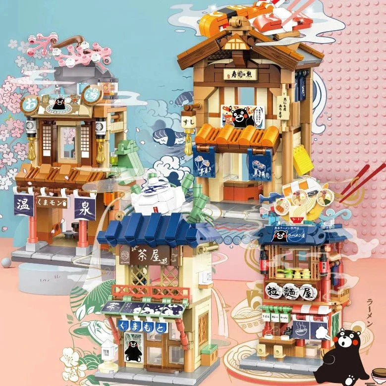 Skanto | Japansk-tema Ramen Varme Kilde Sushi Te Micro Byggesett