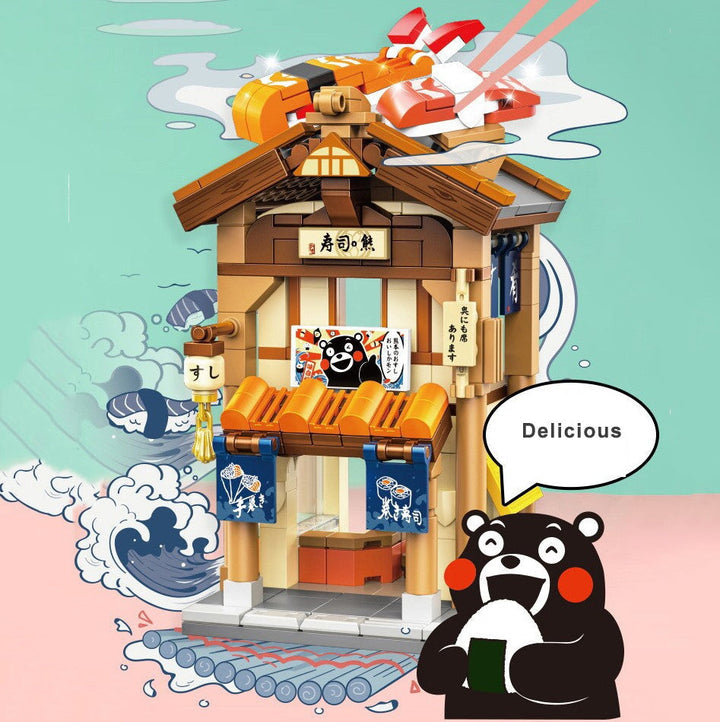 Skanto | Japansk-tema Ramen Varme Kilde Sushi Te Micro Byggesett