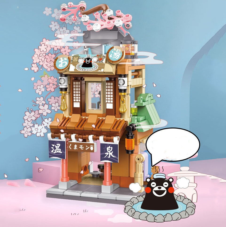 Skanto | Japansk-tema Ramen Varme Kilde Sushi Te Micro Byggesett