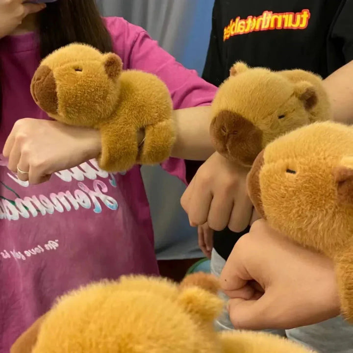 Skanto | Kawaii Animal Slap Snap Wrap Wristband Plushie Collection