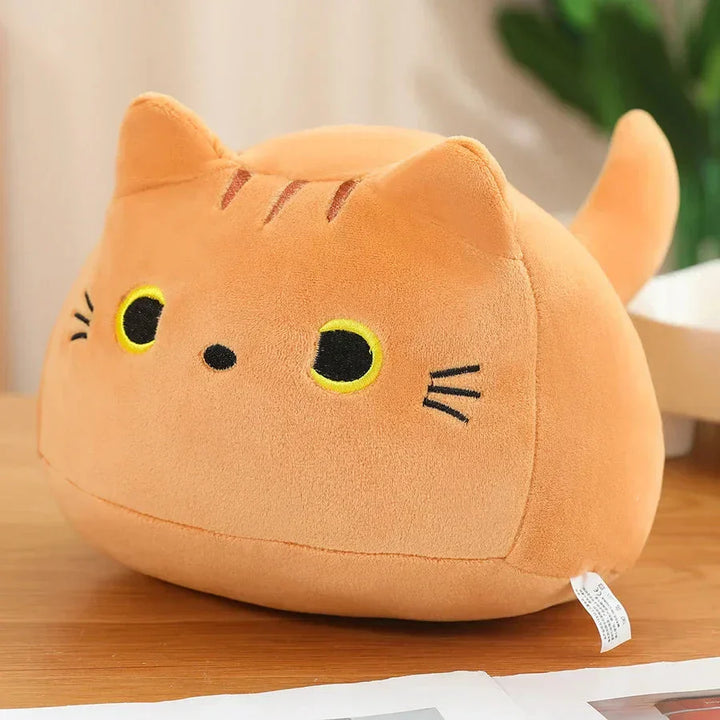 Skanto | Kawaii Chunky Katt Plushies med Kattunger