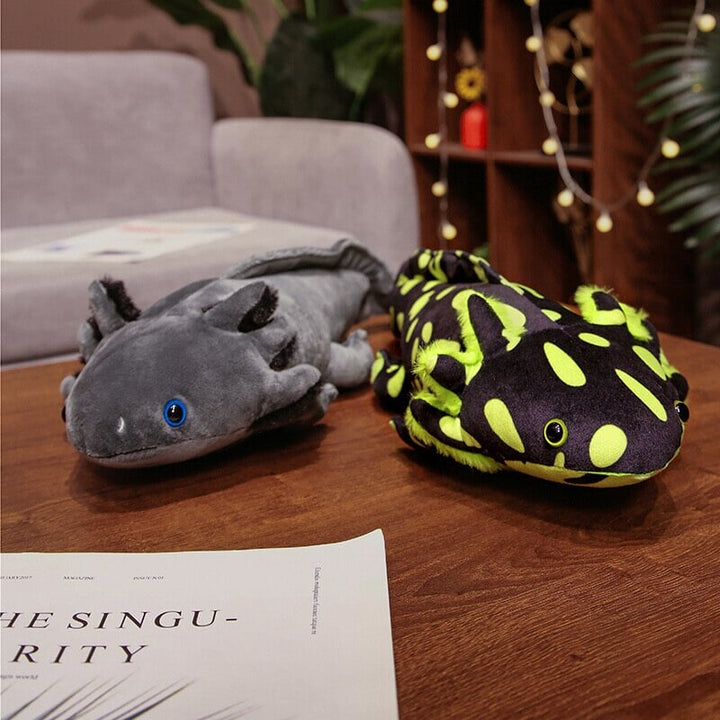 Skanto | Kawaii Fargerik Likelike Axolotl Plushie Familie