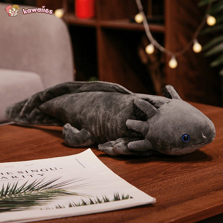 Skanto | Kawaii Fargerik Likelike Axolotl Plushie Familie