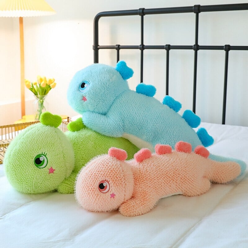 Skanto | Kawaii Fluffy Stegosaurus Dinosaur Plushies