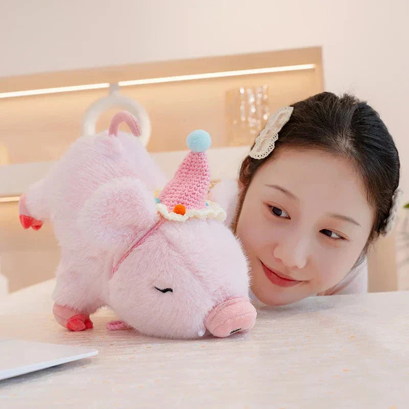 Skanto | Kawaii Fluffy Villsvin Plüsj leketøy
