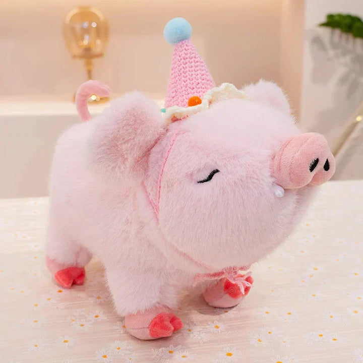 Skanto | Kawaii Fluffy Villsvin Plüsj leketøy