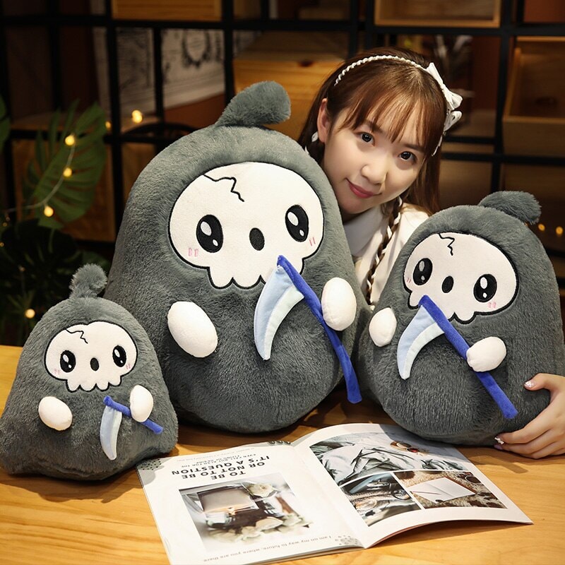Skanto | Kawaii Grim Reaper & Ghost Halloween Plushies
