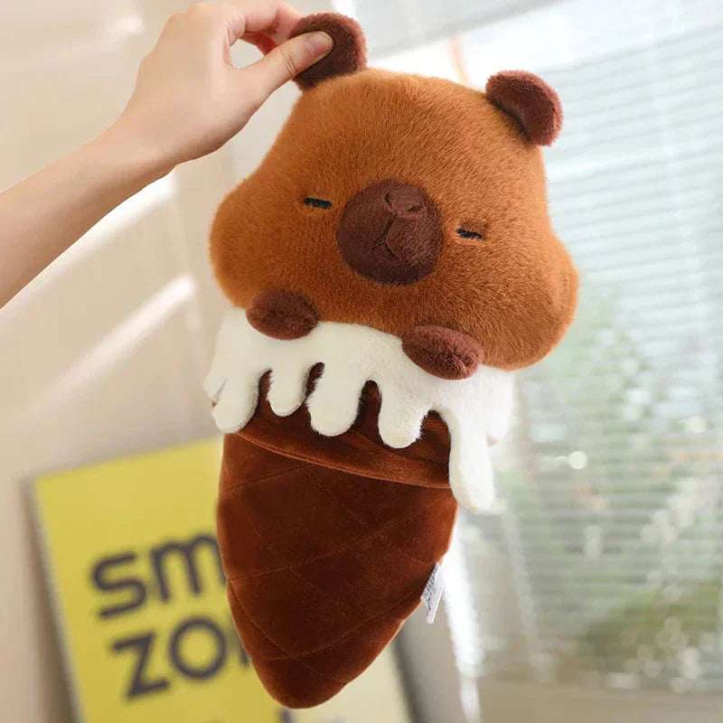 Skanto | Kawaii Iskrem Pig Capybara Kylling Sau Plysj