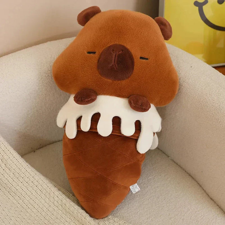 Skanto | Kawaii Iskrem Pig Capybara Kylling Sau Plysj