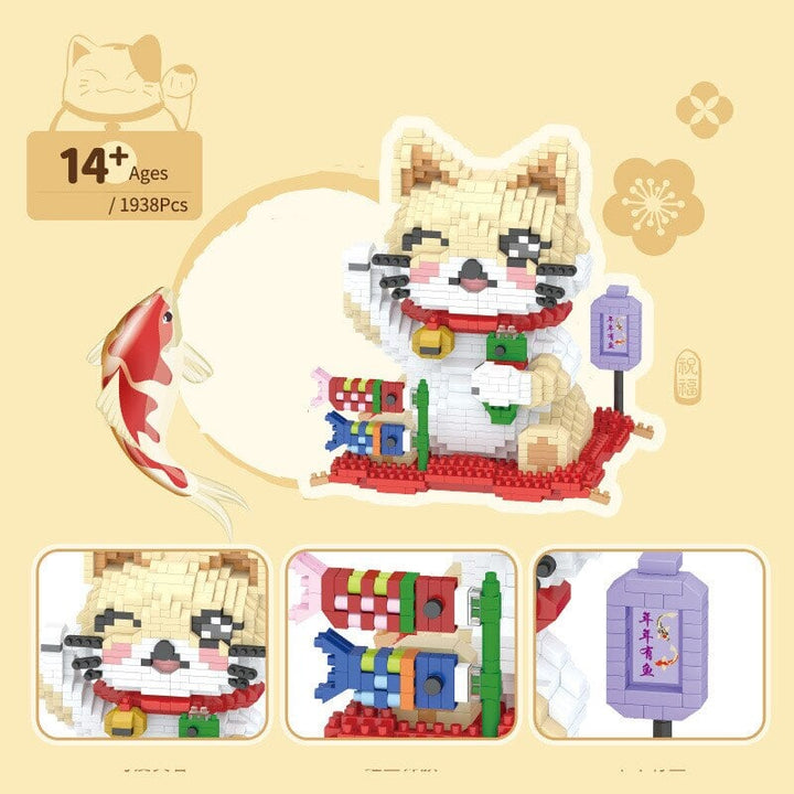 Skanto | Kawaii Lucky Fortune Cat Nano Byggesett