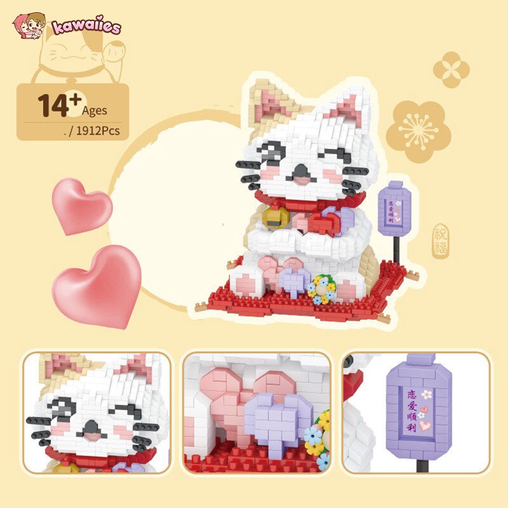 Skanto | Kawaii Lucky Fortune Cat Nano Byggesett