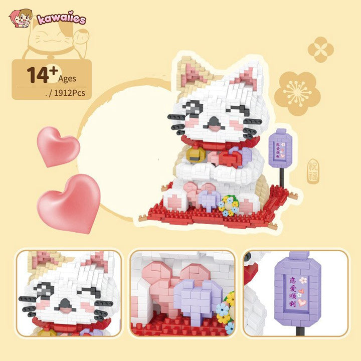 Skanto | Kawaii Lucky Fortune Cat Nano Byggesett