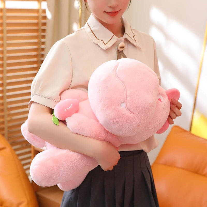 Skanto | Kawaii Rosa Grønn Fluffy Dinosaur Plushies
