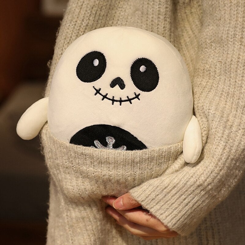 Skanto | Kawaii Skjelett Gresskar Zombie Frankenstein Vampyr Halloween Plysjdyr