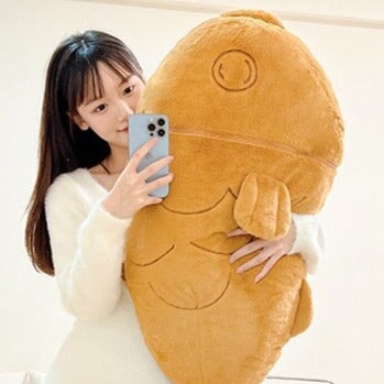 Skanto | Stor Kawaii Taiyaki Bein Gulrot Dyre Plussamling