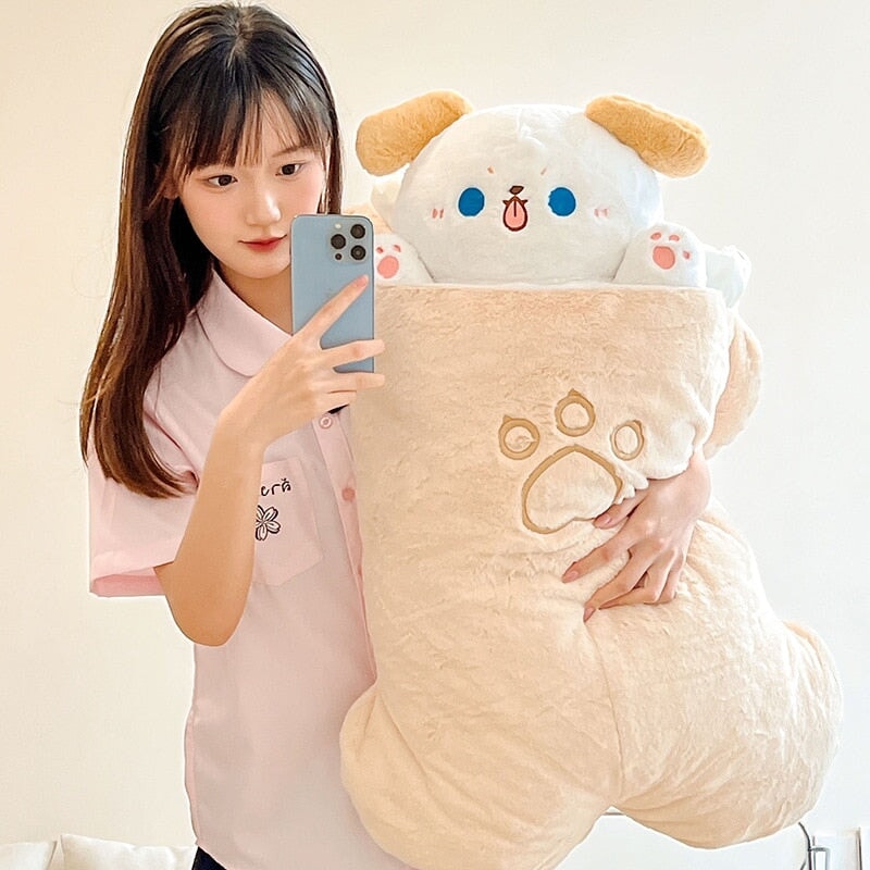 Skanto | Stor Kawaii Taiyaki Bein Gulrot Dyre Plussamling