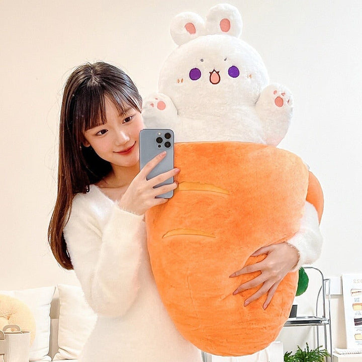 Skanto | Stor Kawaii Taiyaki Bein Gulrot Dyre Plussamling