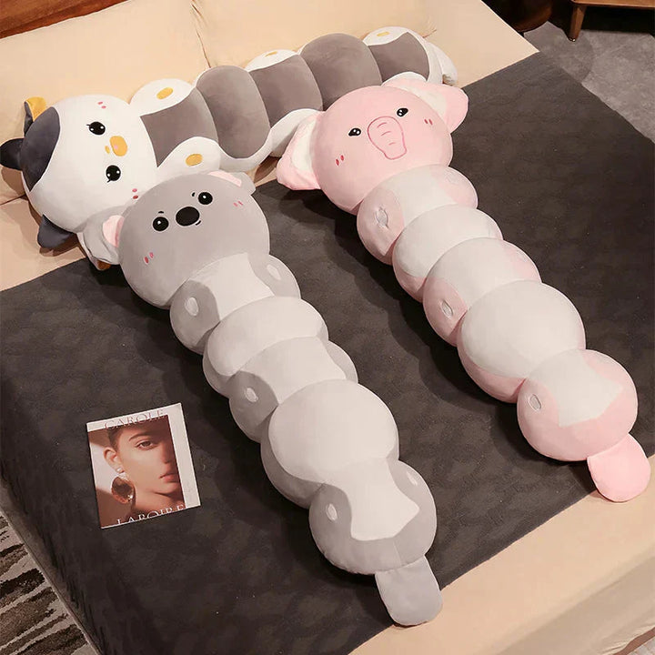 Skanto | Lang Caterpillar Katt Koala Elefant Plushie Samling