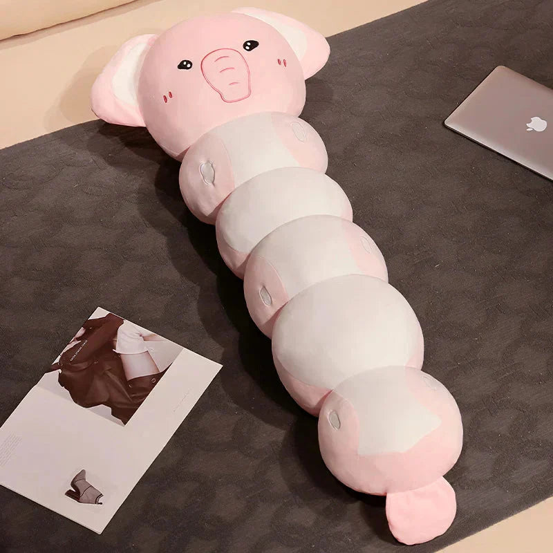 Skanto | Lang Caterpillar Katt Koala Elefant Plushie Samling