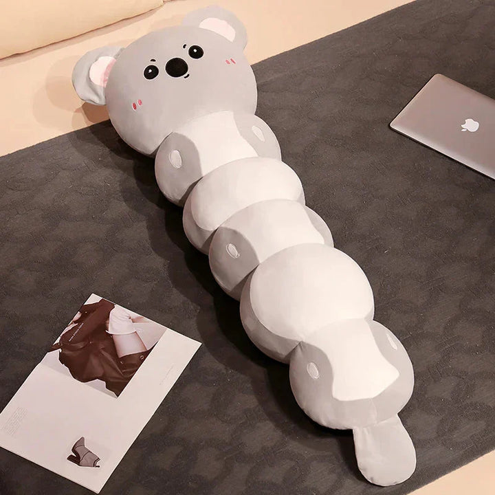 Skanto | Lang Caterpillar Katt Koala Elefant Plushie Samling