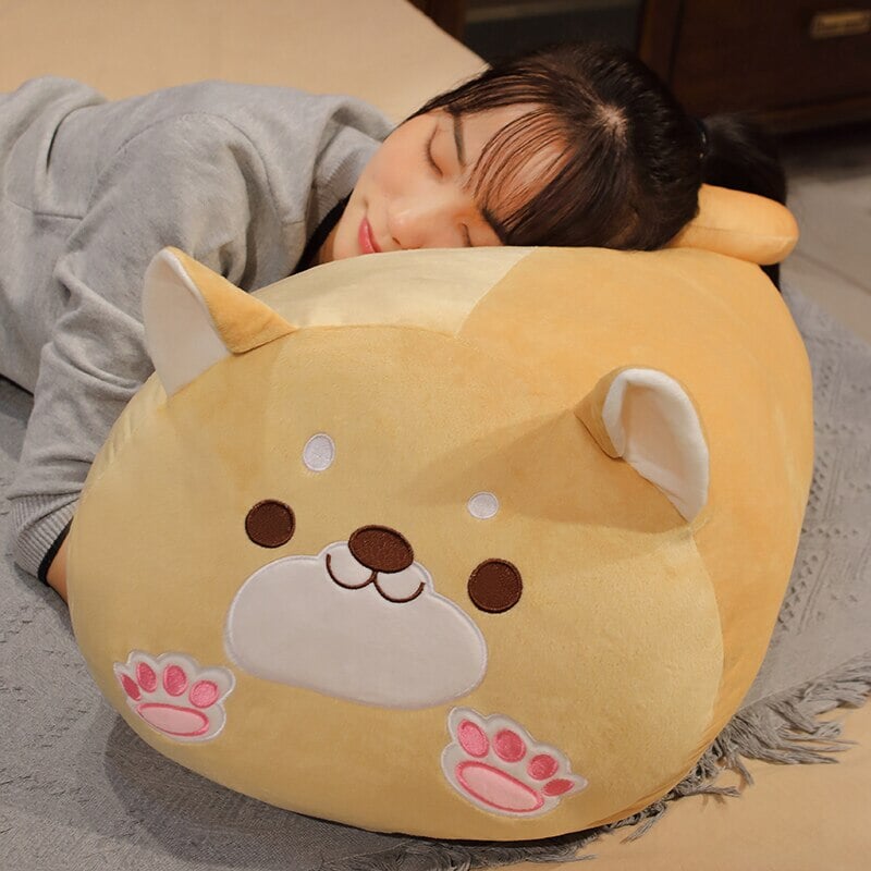 Skanto | Lang Kawaii Shiba Inu Kattpute Plush